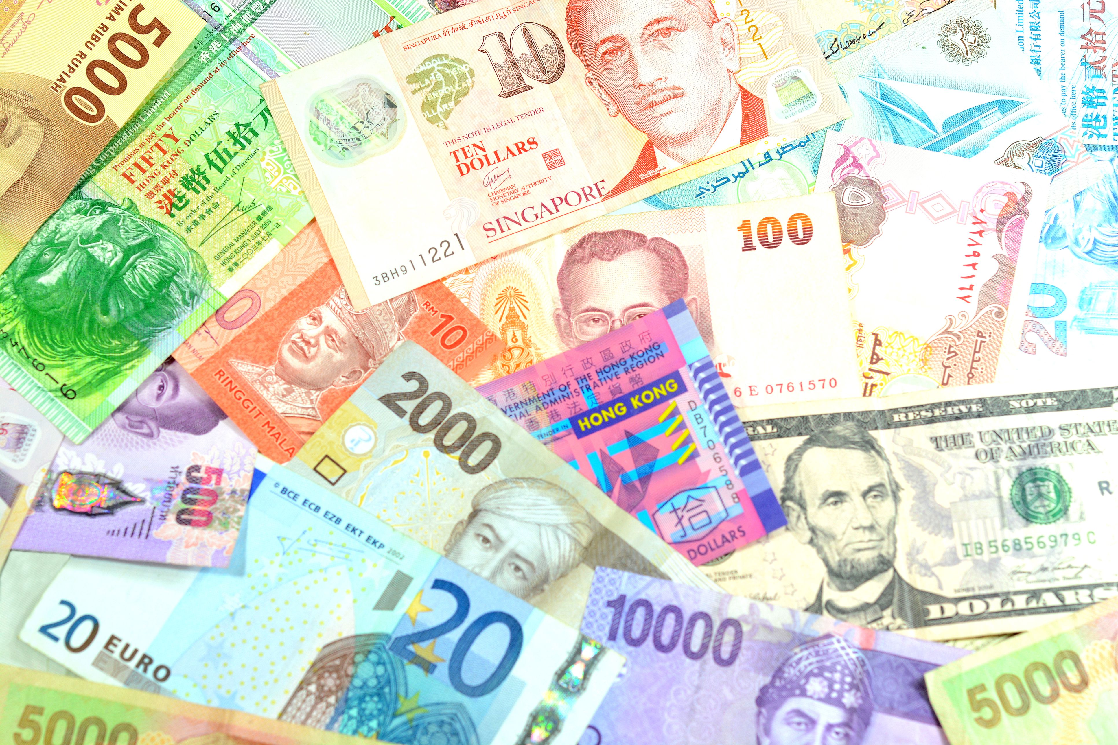 Global Forex currency trading